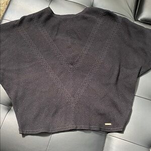 Black Batwing Sweater for Women